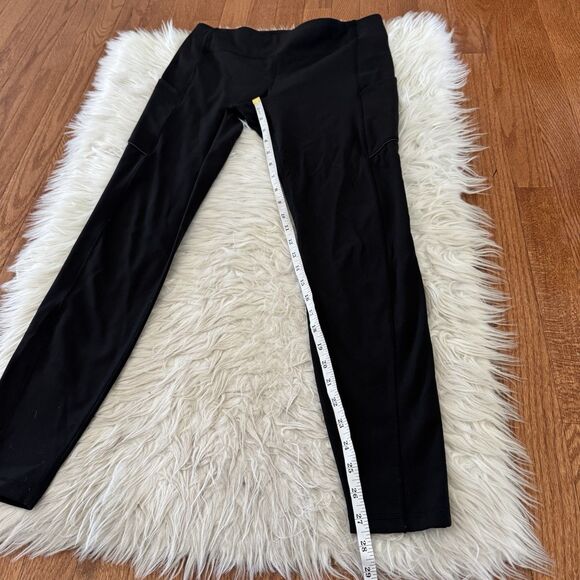 Lululemon Speed Up Tight Women’s Size 10 Black Leggings 28” Luxtreme Yoga Pocket - Picture 12 of 14